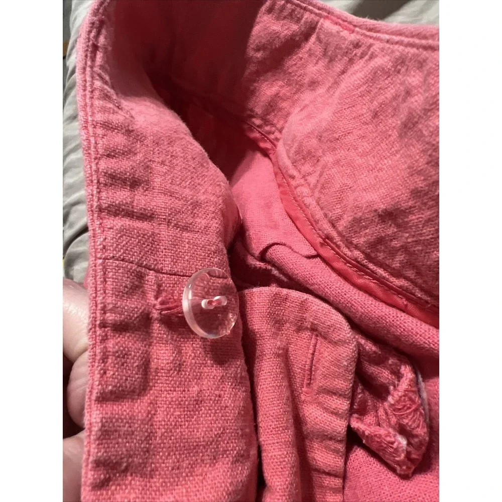 Cato Linen blend pants size‎ 4 classic pink